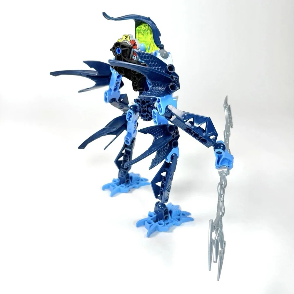 LEGO Bionicle Glatorian Legends Kiina 8987 Complete Manual Canister No Lid